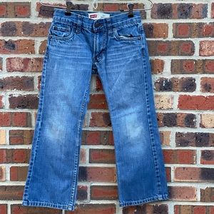 Levi 527 Boot Cut Boys jeans. Size 8…